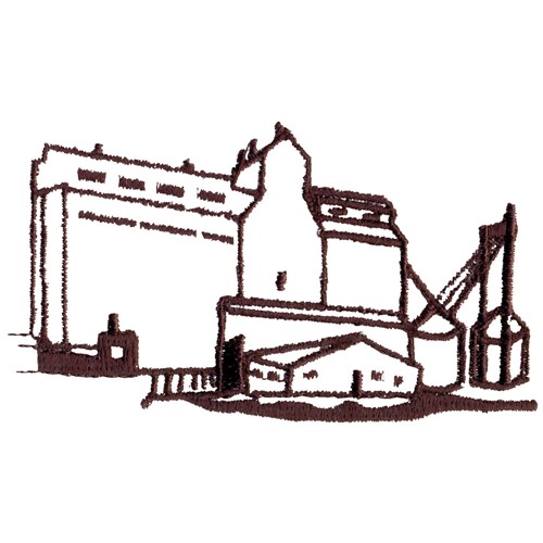 500x500 Grain Elevator Embroidery Design Annthegran