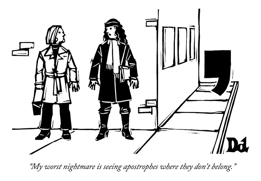 900x625 Two Women Talk On The Sidewalk While An Drawing