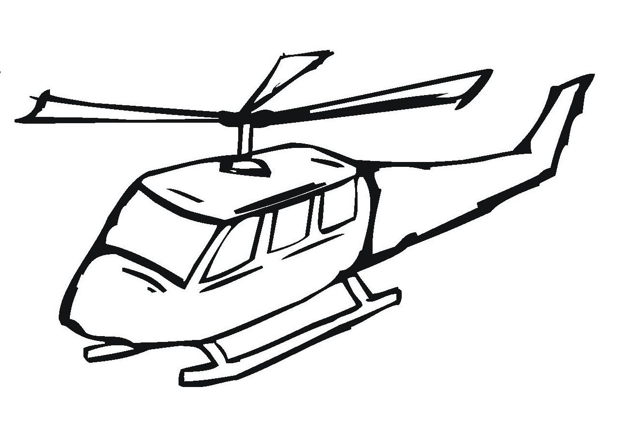 1280x899 Free Printable Helicopter Coloring Pages For Kids Crafts