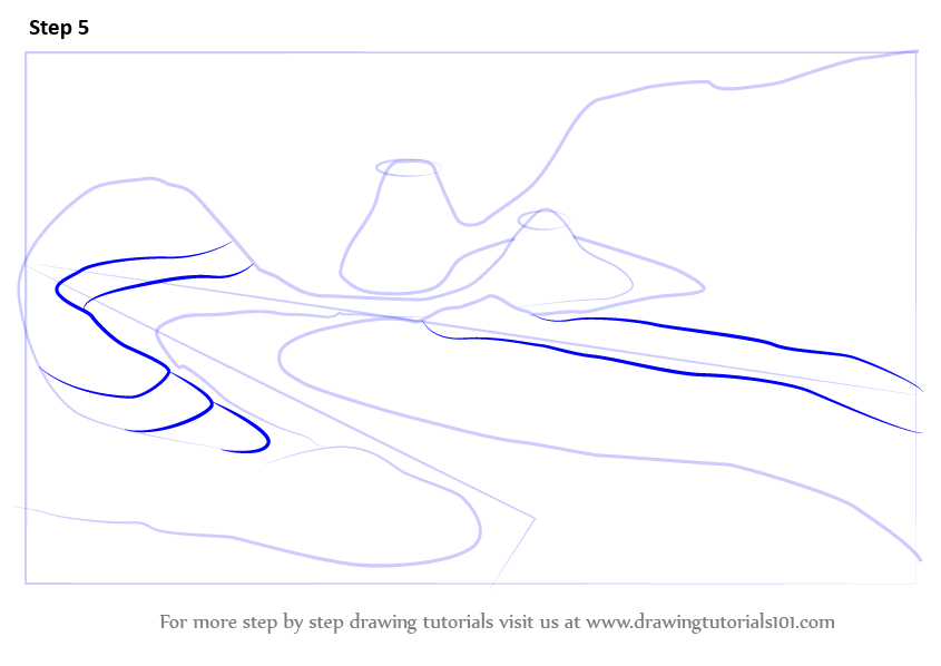 845x598 Learn How To Draw Grand Canyon