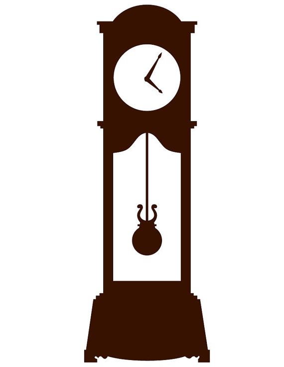 570x737 Grandfather Clock