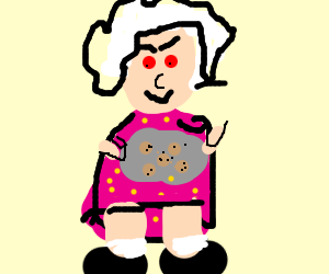 300x250 demonic grandma