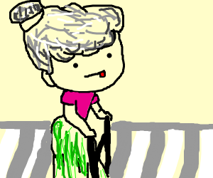 300x250 Grandma Crossing The Road