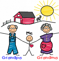 250x259 Sewing Drawing Grandma, Picture