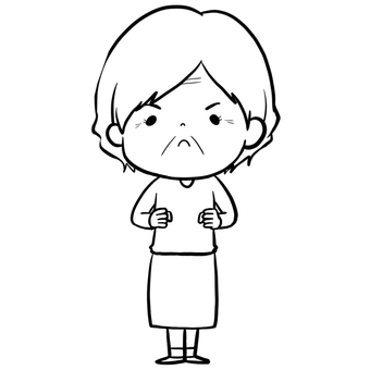 340x340 Free Cliparts No Color Grandmother