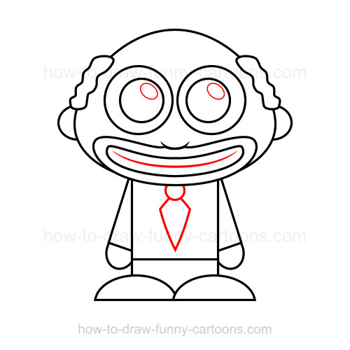 500x500 How To Draw A Grandpa