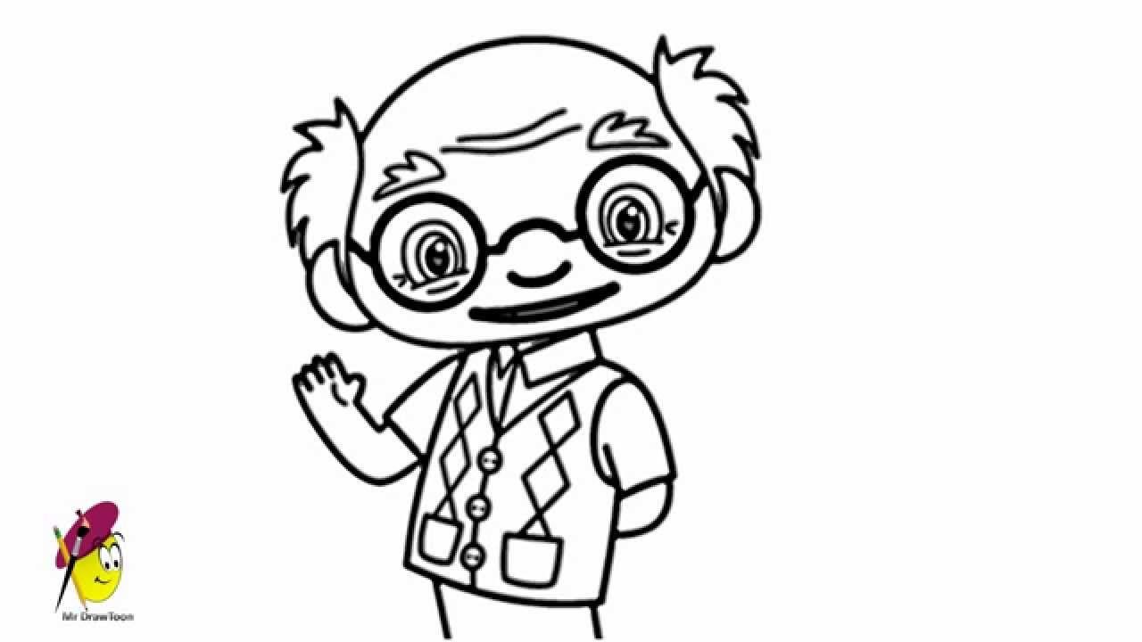 1280x720 Grandpa Drawing For Free Download