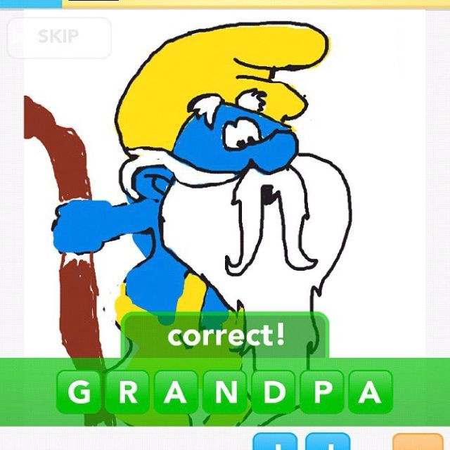 640x640 Was Drawing Grandpa Smurf