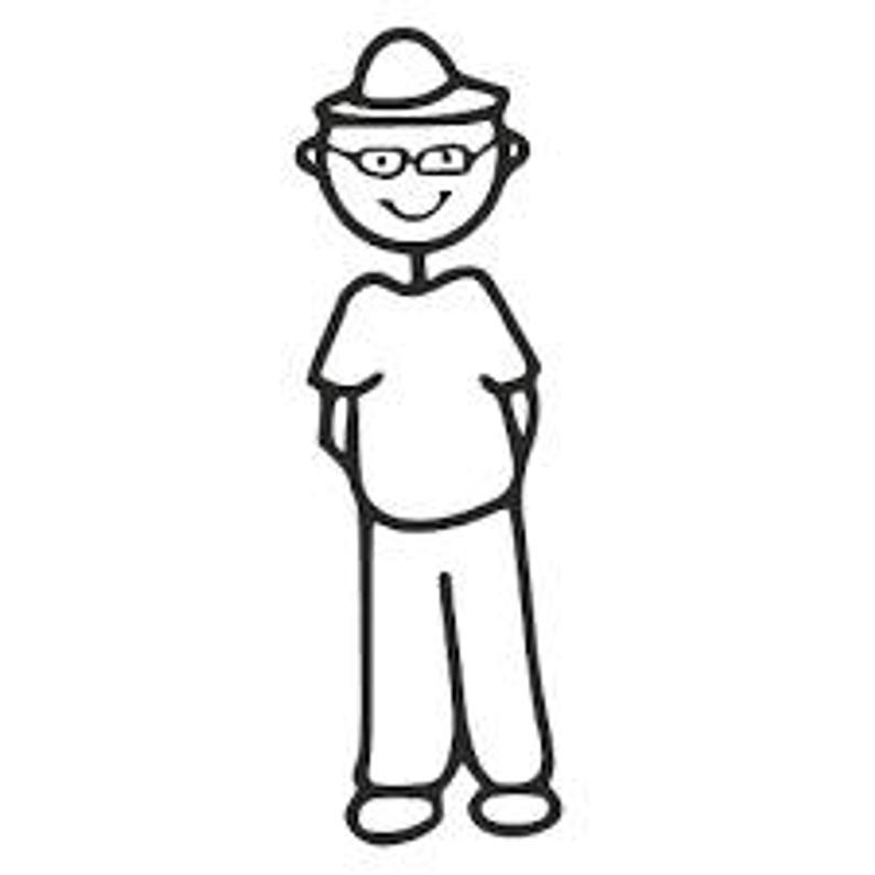 794x794 Grandpa Stick Decal Dad Stick Decal Fathers Day Etsy