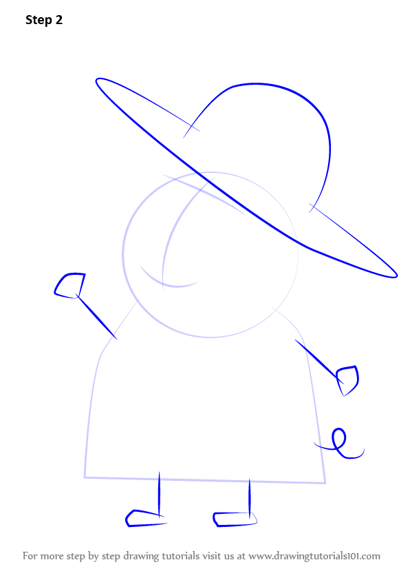 596x842 Learn How To Draw Granny Pig From Peppa Pig