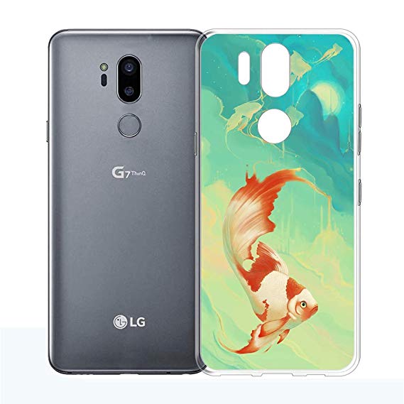 569x569 goldfish drawing lg thinq case,lg case