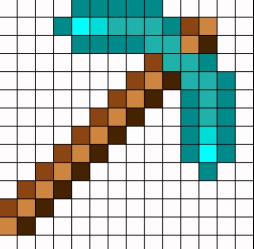 519x509 Minecraft Graph Paper