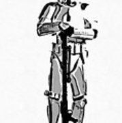 179x180 Star Wars Stormtrooper Graphic Novel Fan Art Drawing Poster