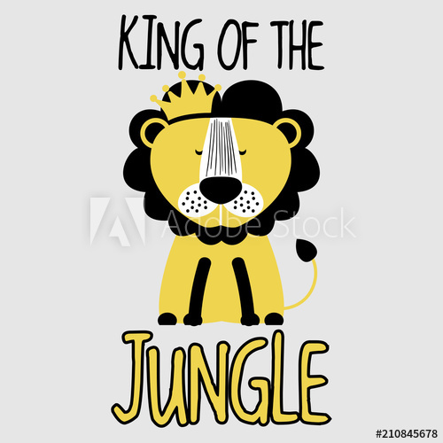 500x500 King Of The Jungle Lion