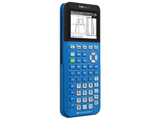 640x480 Texas Instruments Ti Plus Ce Color Graphing Calculator Blue