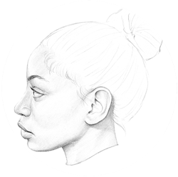 250x249 Collection Of Free Graphite Drawing African American Download