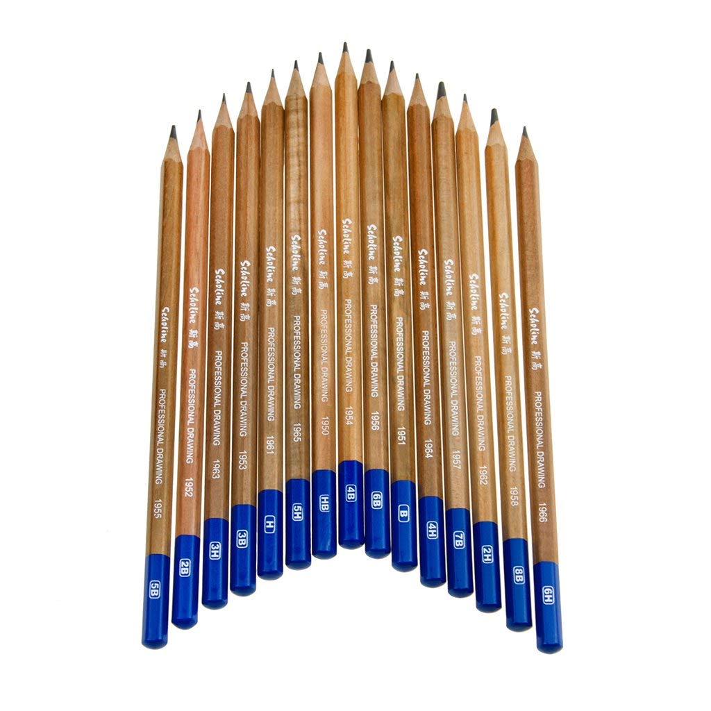 1024x1024 Buy Piece Graphite Sketching Pencils Art Supplies Wooden Pencil