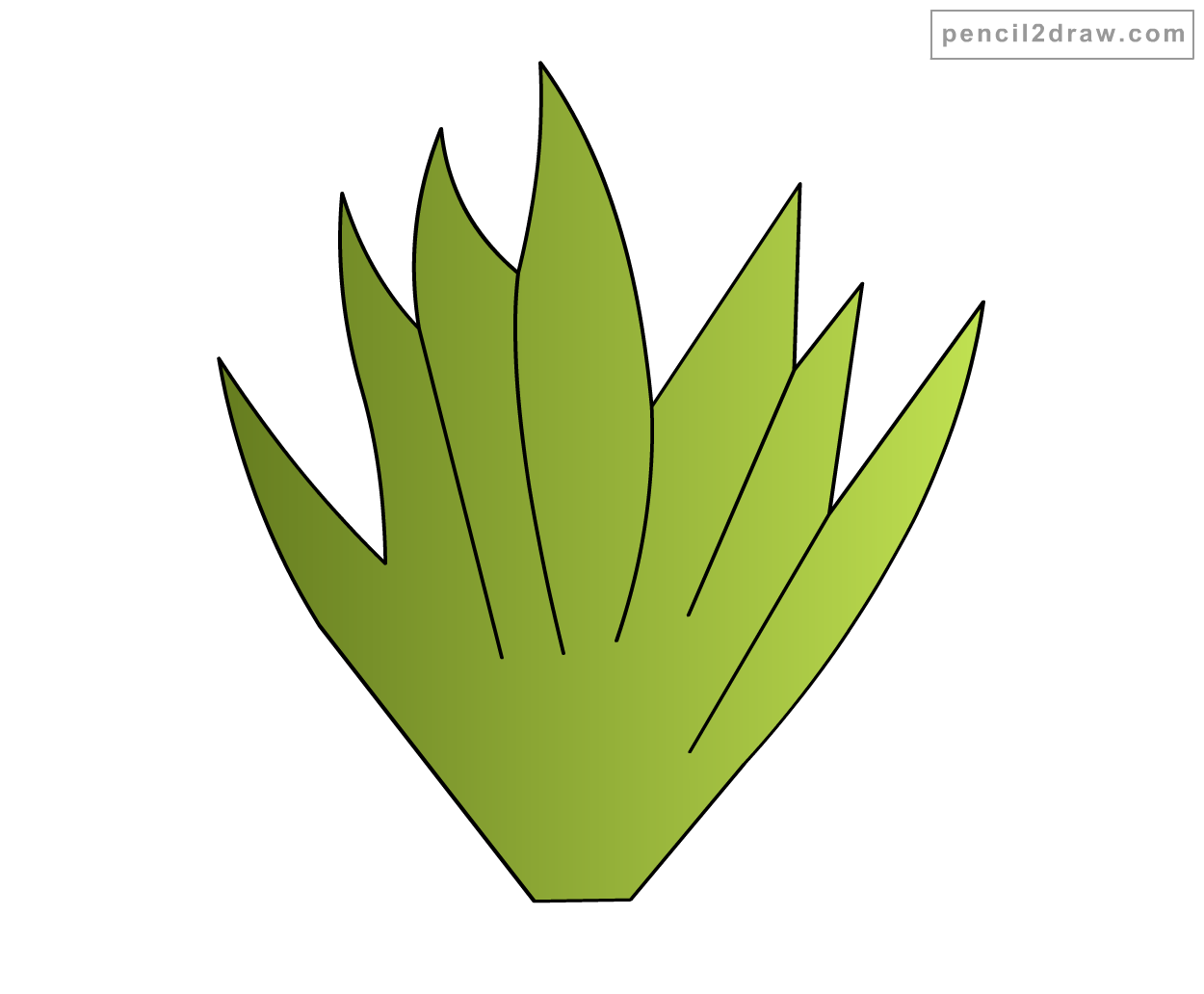 1250x1032 Simple Grass Drawing