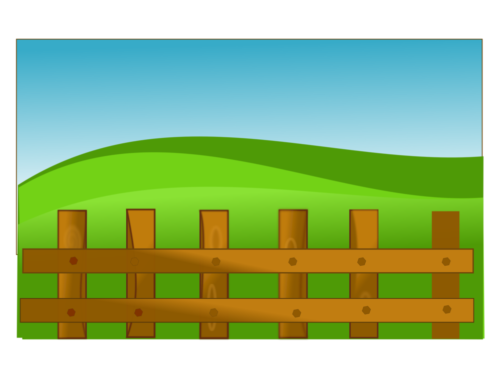 1000x750 Drawing Farmhouse Fence Transparent Png Clipart Free Download