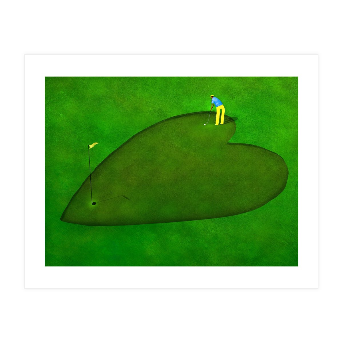 1200x1200 Love Of Golf Art Print
