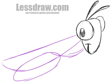 361x271 How To Draw A Grasshopper In Stages Easy