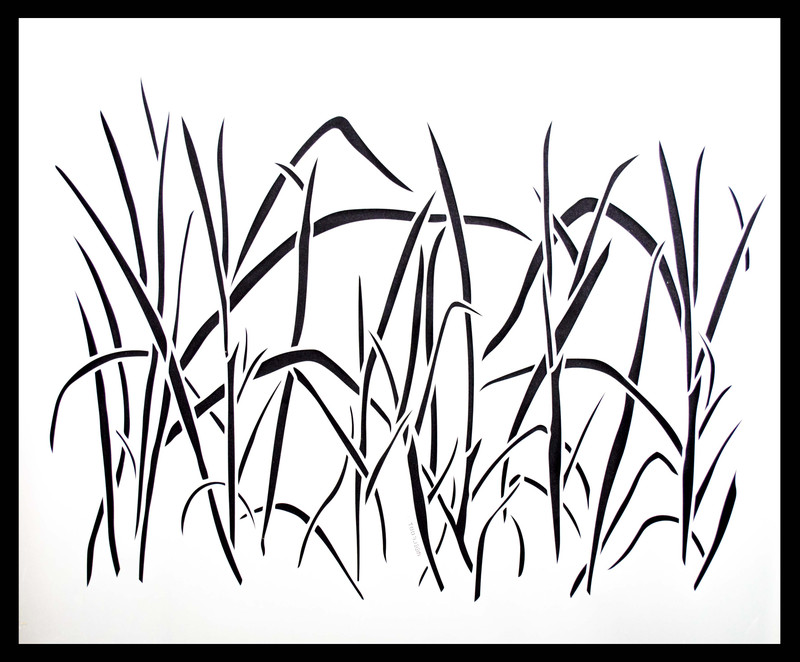Grassland Drawing | Free download on ClipArtMag