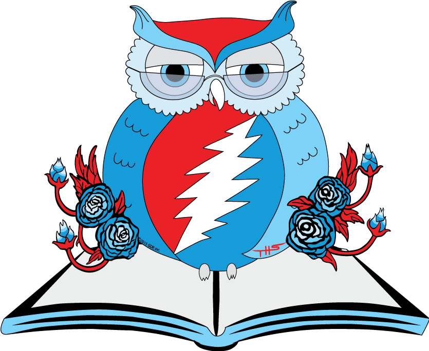 835x684 owlsley's eleven great grateful dead books for little hippies