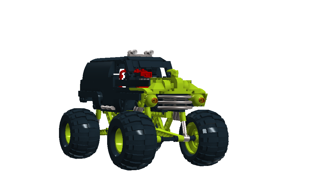 1040x642 Grave Digger Monster Truck Png, Picture