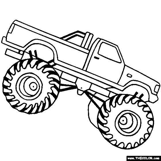 560x560 Monster Jam Coloring Pages Inspirational Grave Digger Coloring