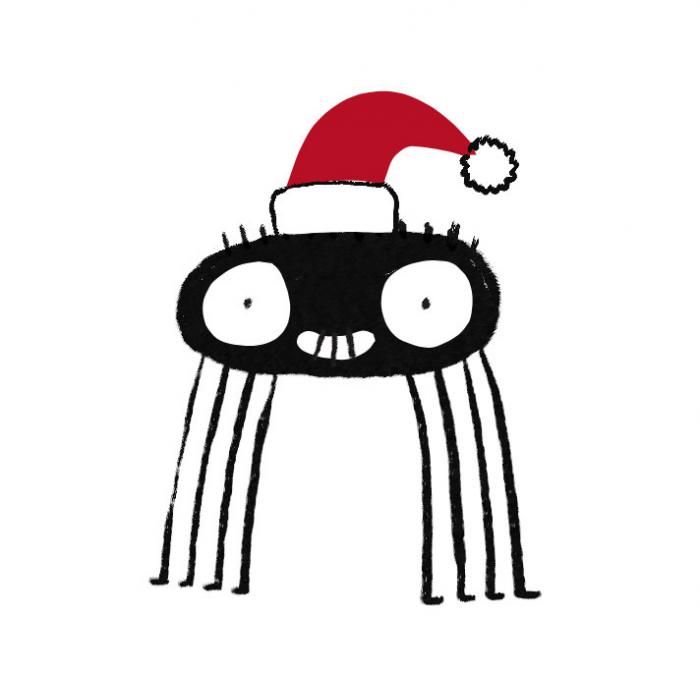 700x673 De Elise Gravel Christmasy Illustration