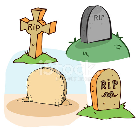 468x439 Gravestone Hand Drawing Vector Stock Vector