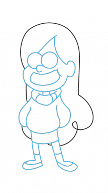 215x382 Easy Landscape Sketches Gravity Falls Pictures And Ideas