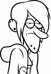 209x302 How To Draw How To Draw Robbie, Gravity Falls