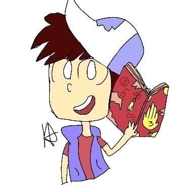 379x380 how to draw gravity falls dipper