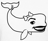 190x163 Cute Bow Beautiful Girl Woman Female Gray Whale Bl