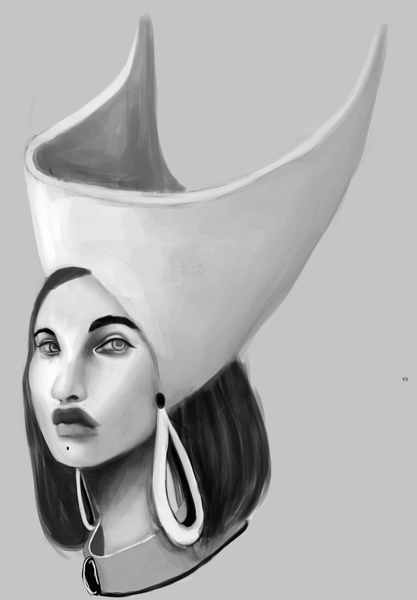 417x600 grayscale headshot