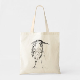 307x307 Great Blue Heron Drawing Gifts Gift Ideas Zazzle Uk