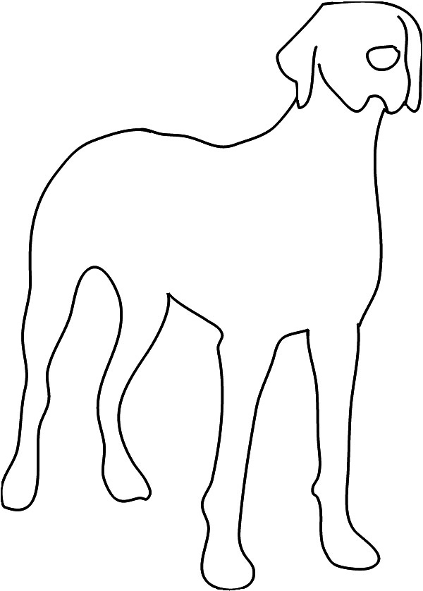 Great Dane Drawing | Free download on ClipArtMag