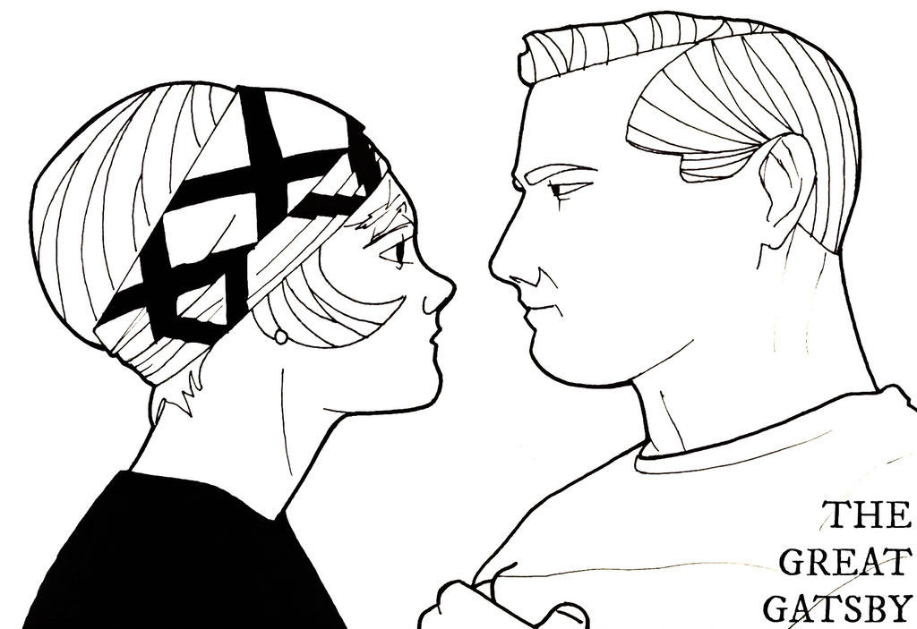 Great Gatsby Drawing | Free download on ClipArtMag