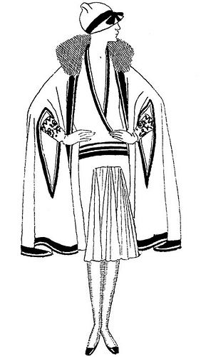 282x500 Clipart Art Deco Women Great Gatsby Ball Coloring