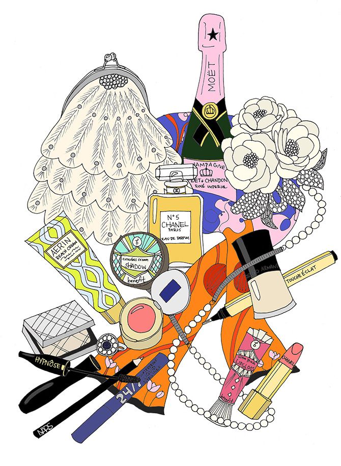 670x914 Emmakisstina The Great Gatsby Illustration Art Patterns