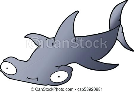450x309 Hammerhead Shark Template Drawing