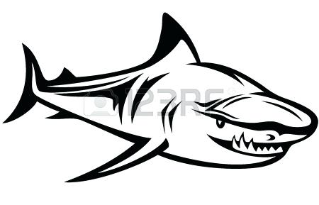 450x289 shark pictures black and white black and white happy shark shark