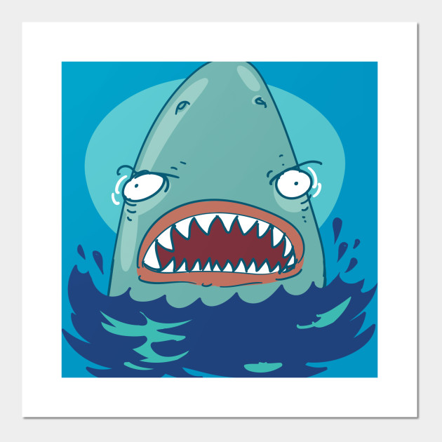 630x630 Great White Shark Cartoon