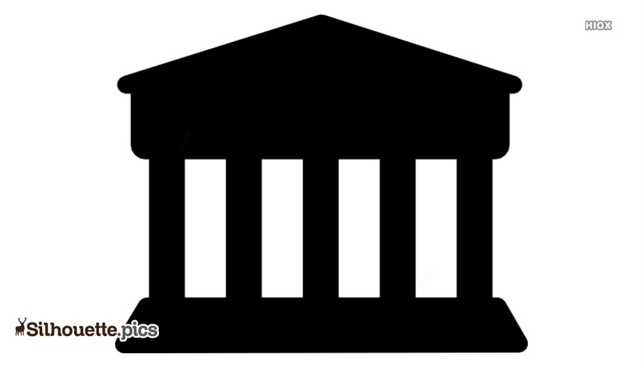 934x534 Greek Temple Drawing Silhouette Silhouette Pics