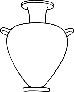 240x299 greek amphora clip art