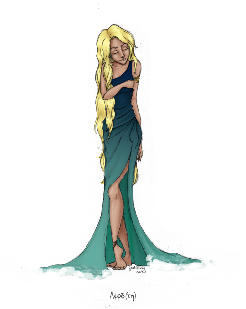785x985 hd aphrodite cartoon greek goddess alternate