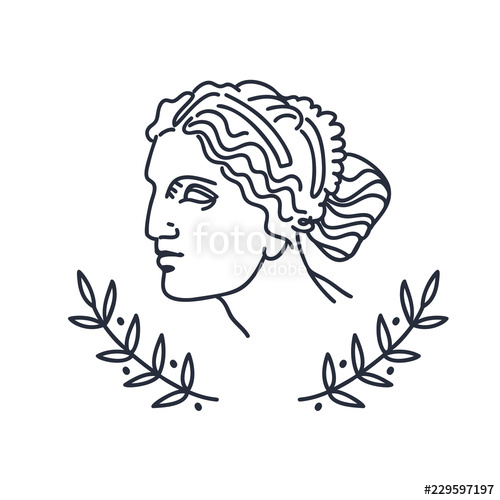500x500 Venus, The Ancient Greek Goddess Of Love And God Apollo, Vector