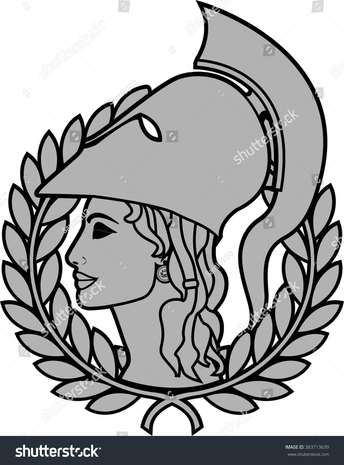 1185x1600 Athena Drawing Face Saber Greek Goddess Helmet Simple Step