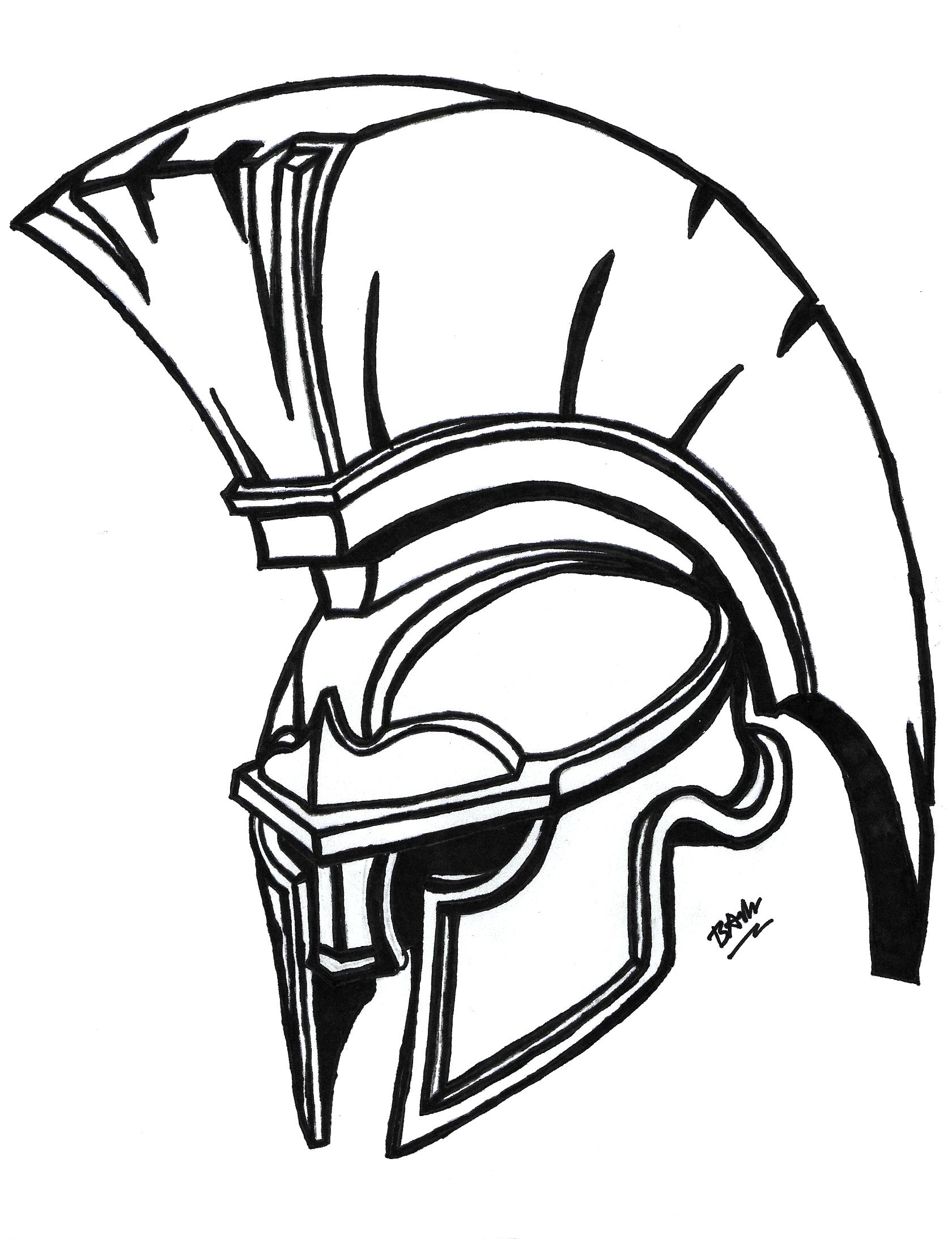 1680x2186 Spartan Helmet